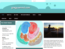 Tablet Screenshot of gregyuenmd.com